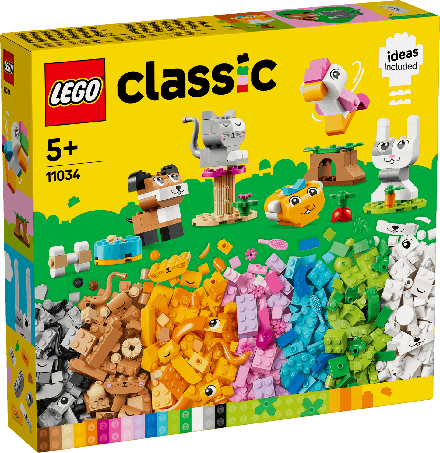 Lego Classic 11034 Creative Pets Building Brick Toy for Ages 5 and Up