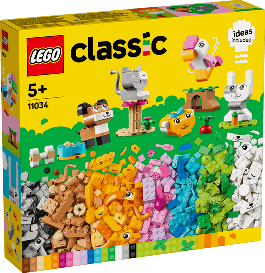 Lego Classic 11034 Creative Pets Building Brick Toy for Ages 5 and Up