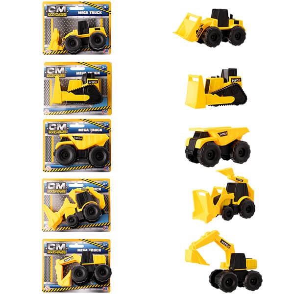 Children's Construction Vehicle Toy in Assorted Designs (single)