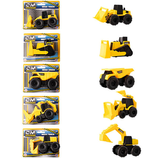 Children's Construction Vehicle Toy in Assorted Designs (single)