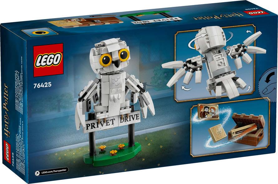 Lego Harry Potter 76425 Hedwig at 4 Privet Drive Toy for Ages 7 and Up