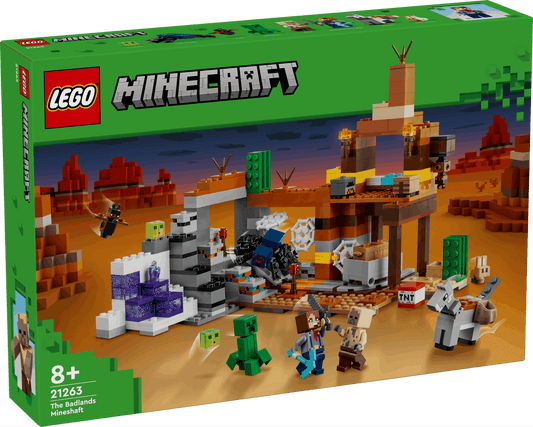 Lego Minecraft 21263 The Badlands Mineshaft Plasyet for Ages 8 and Up