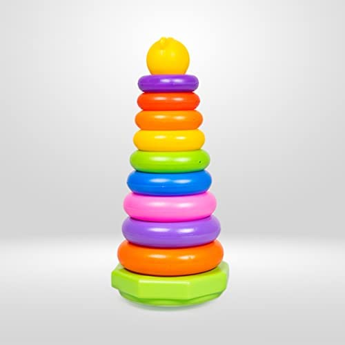 ToyzTrend Jumbo Stacking Rings Educational Toy for Kids