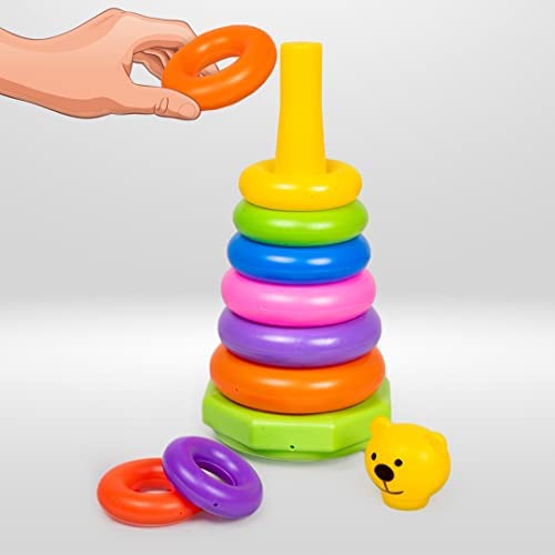 ToyzTrend Jumbo Stacking Rings Educational Toy for Kids