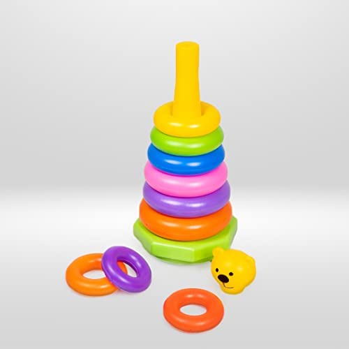 ToyzTrend Jumbo Stacking Rings Educational Toy for Kids