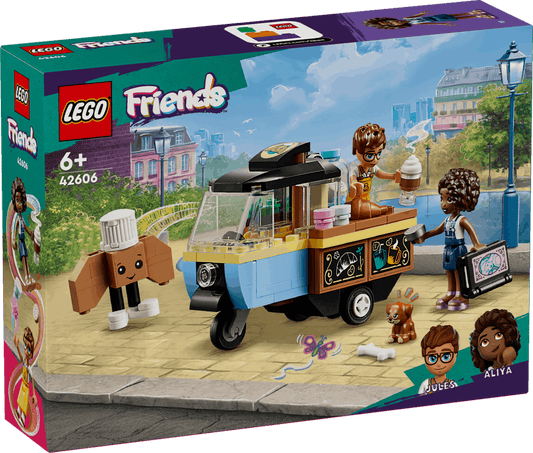 Lego Friends 42606 Mobile Bakery Food Cart Toy Playset for Ages 6 & Up