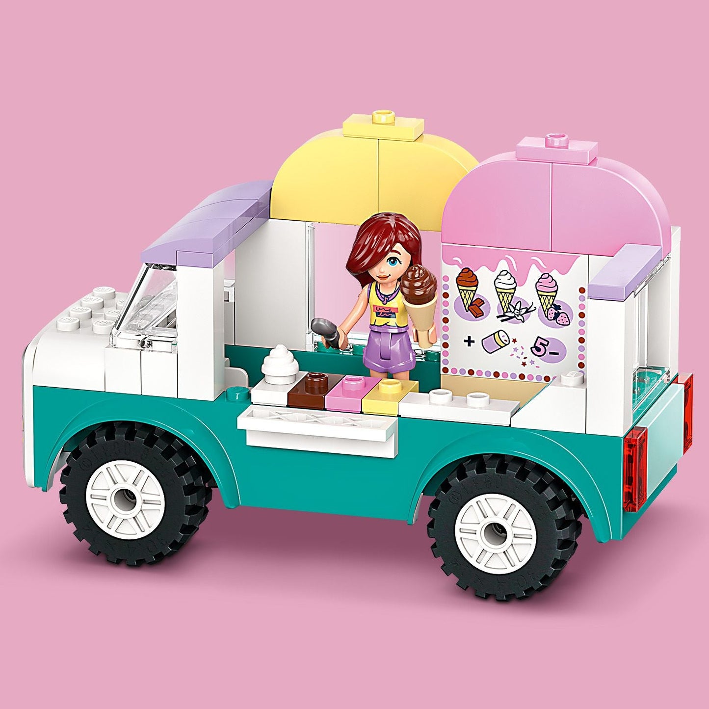 Lego Friends 42644 Heartlake City Ice Cream Truck Playset for Ages 4+