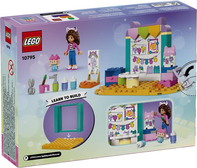 Lego Gabby's Dollhouse 10795 Crafting with Baby Box for Ages 4 and Up