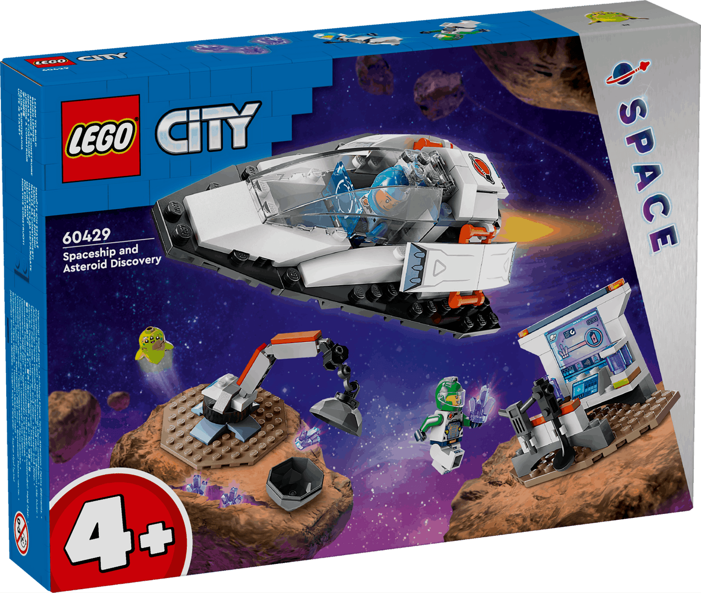 Lego City Space 60429 Spaceship and Asteroid Discovery for Ages 4 & Up