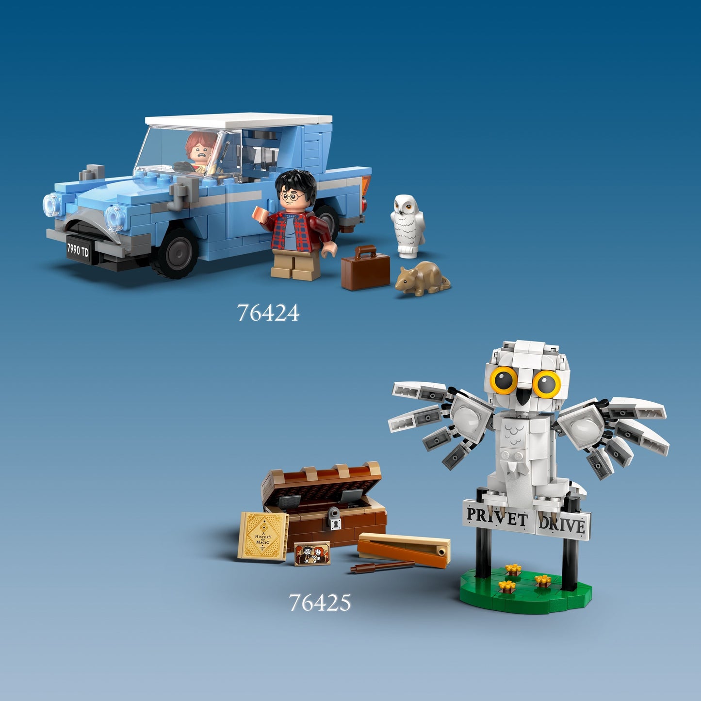 Lego Harry Potter 76424 Flying Ford Anglia Playset for Ages 7 and Up