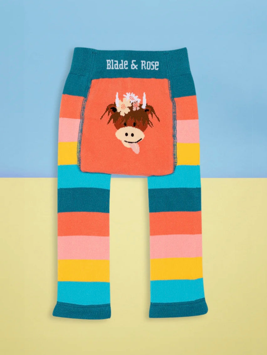 Bonnie Highland Cow Leggings