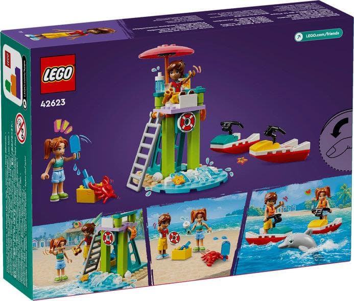 Lego Friends 42623 Beach Water Scooter Toy Playset for Ages 4 and Up