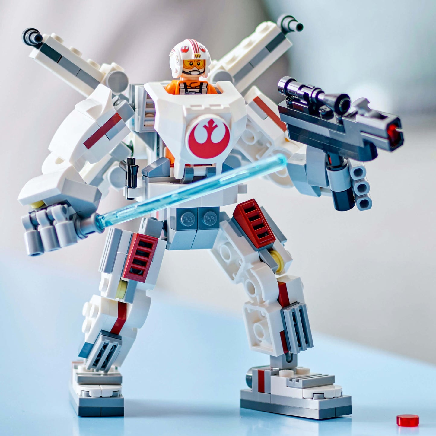 Lego Star Wars 75390 Luke Skywalker X-Wing Mech Toy for Ages 6 and Up