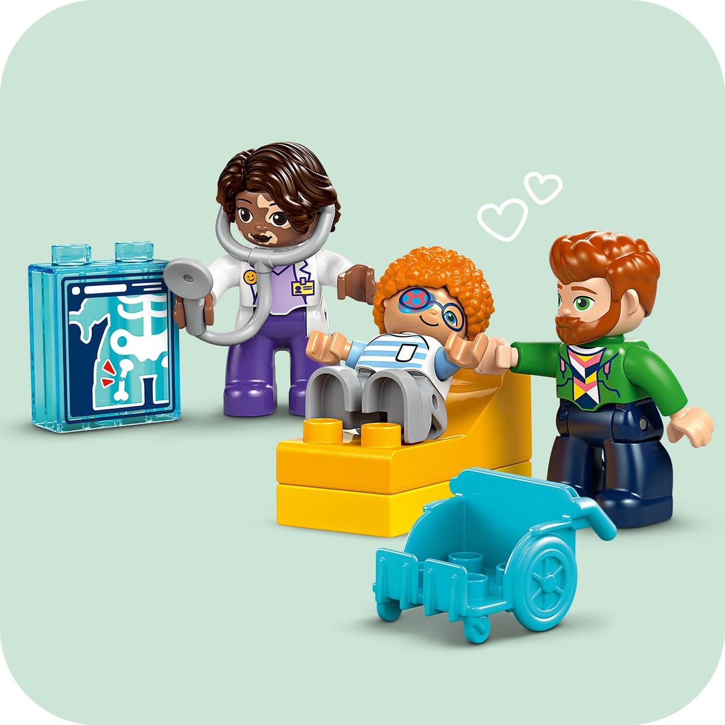 Lego Duplo 10449 First Time: Visit to the Doctor for Toddlers Ages 2+