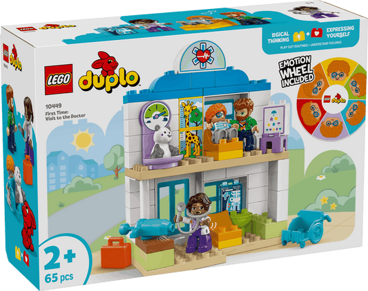 Lego Duplo 10449 First Time: Visit to the Doctor for Toddlers Ages 2+
