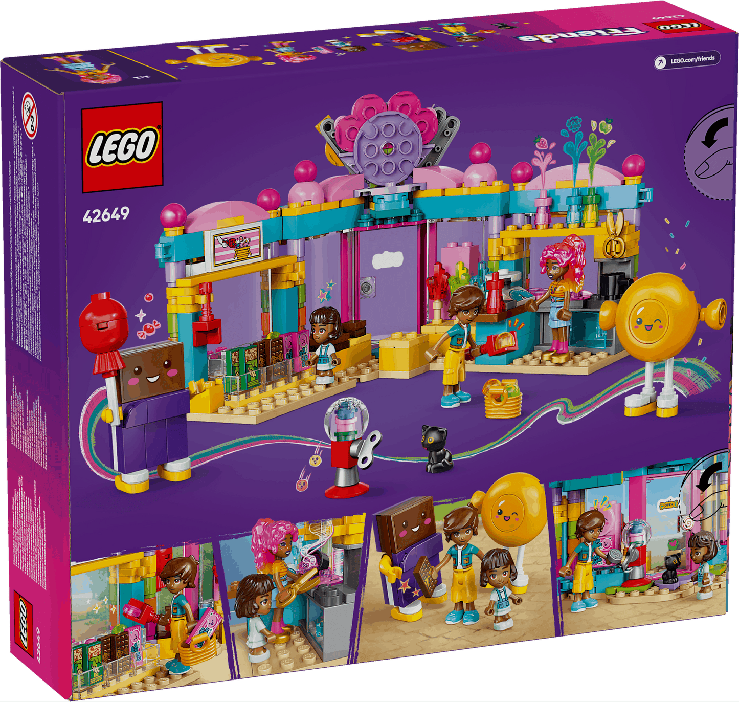 Lego Friends 42649 Heartlake City Candy Store Playset for Ages 6 & Up
