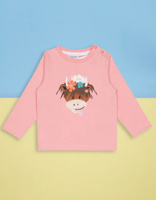 Bonnie Highland Cow Top