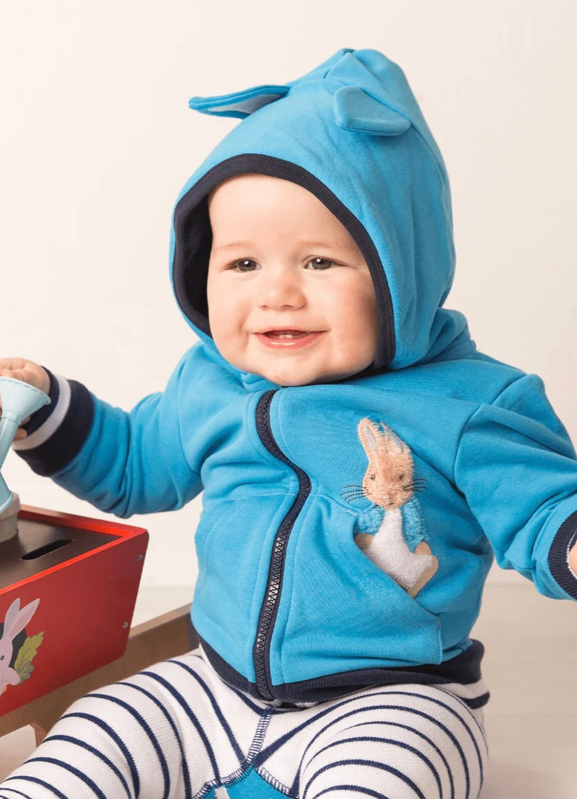 Peter Rabbit Blue Boys Hoodie