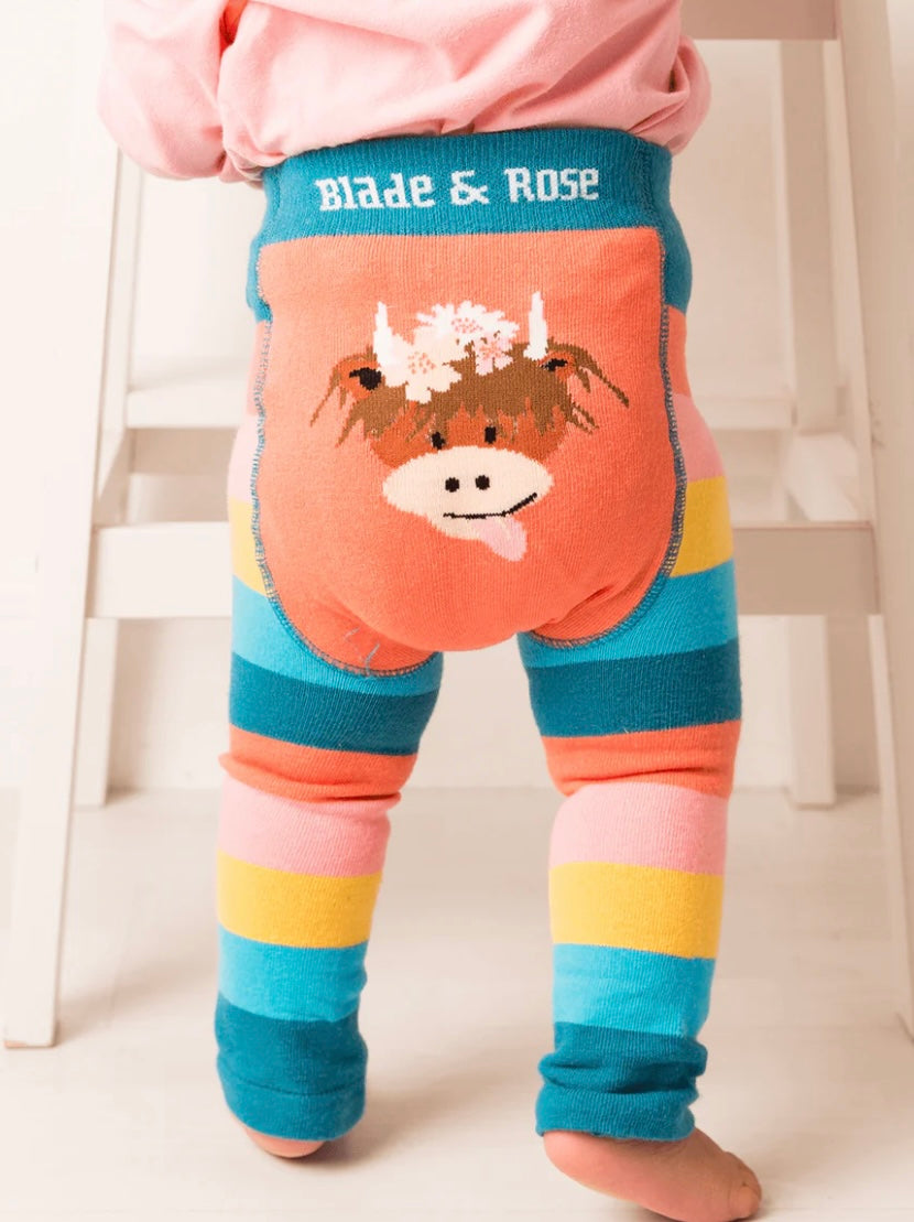 Bonnie Highland Cow Leggings