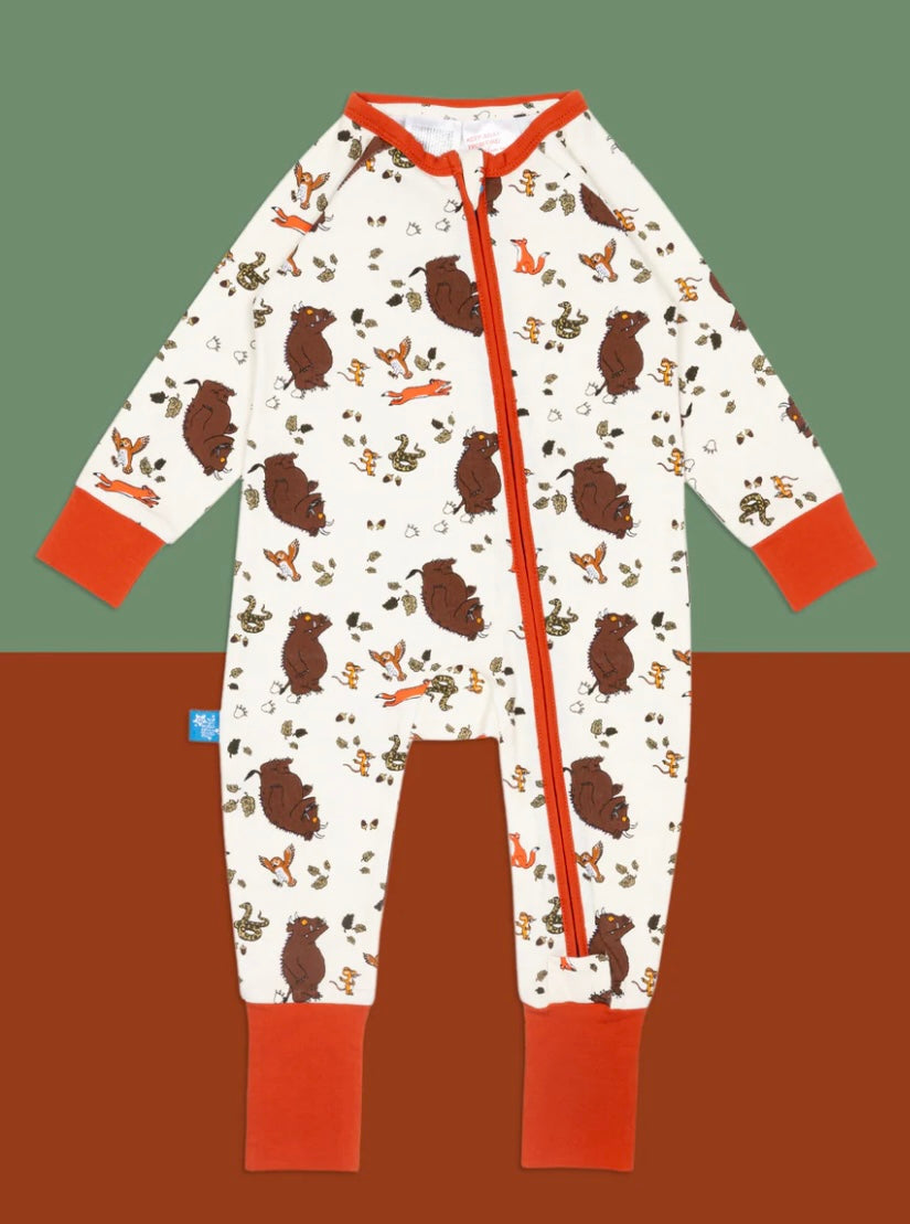 Gruffalo™ Outdoor Adventure Zip-Up Romper Playsuit Pebble Children’s Wear