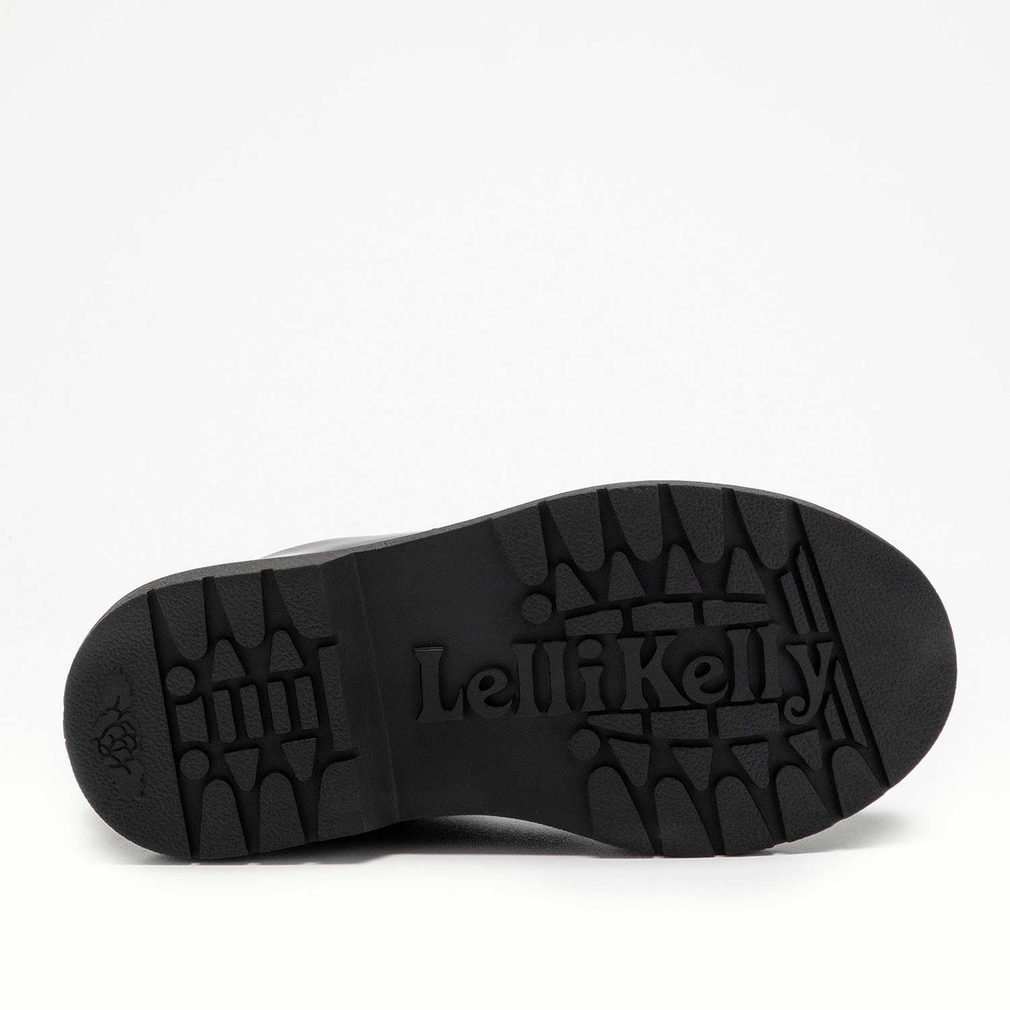 Lelli Kelly Leah Chunky Rainbow Lace Up School Shoes Patent Miss LK