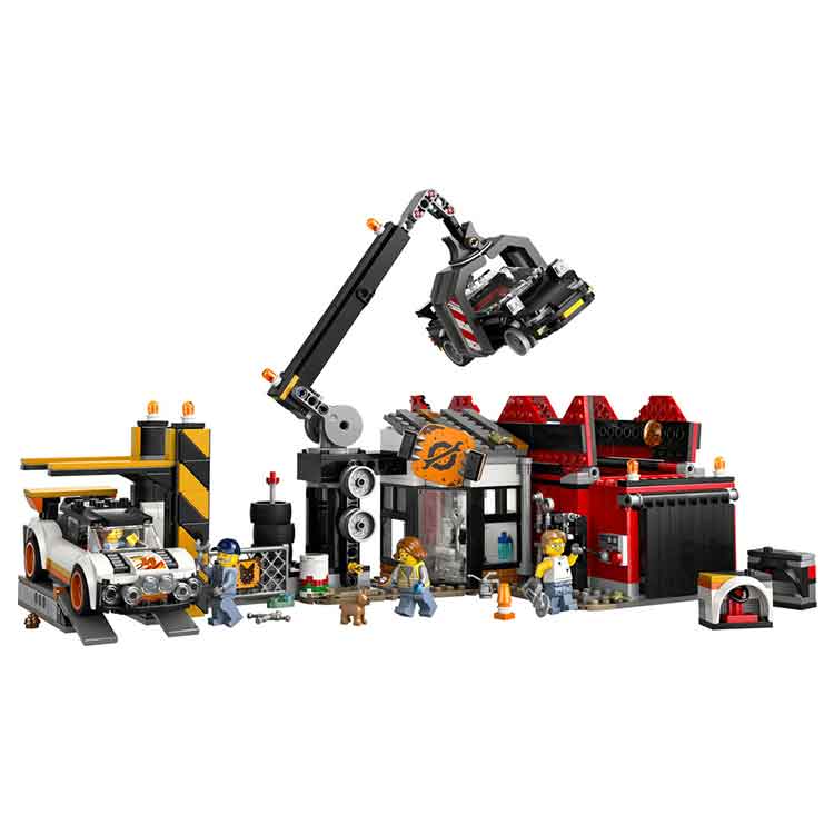 LEGO 60472 Scrapyard with Cars