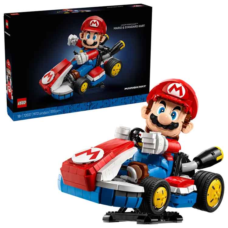 LEGO 72037 Mario Kart – Mario & Standard Kart