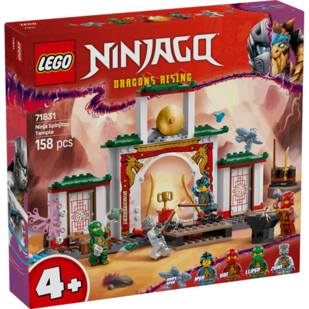 Lego Ninjago 71831 Ninja Spinjitzu Temple Playset for Ages 4 and Up