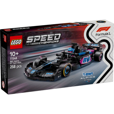 Lego Speed Champions 77248 BWT Alpine F1 Team A524 Race Car Ages 10+