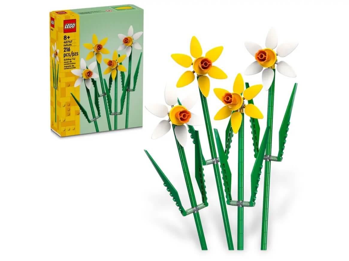 Lego Botanicals 40747 Daffodils Building Toy Gift for Ages 8 and Up