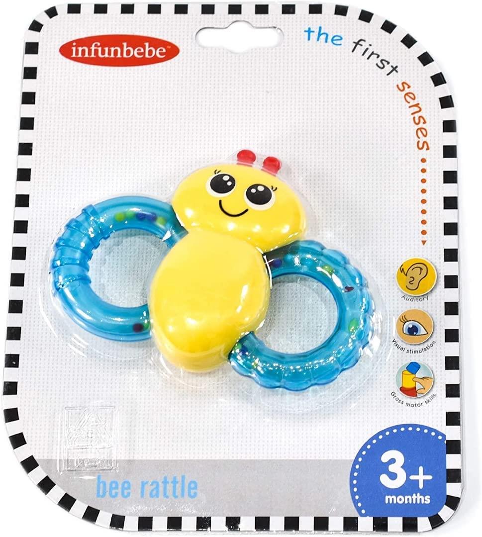 Baby's Soothing Bee Teething Rattle Sensory Toy