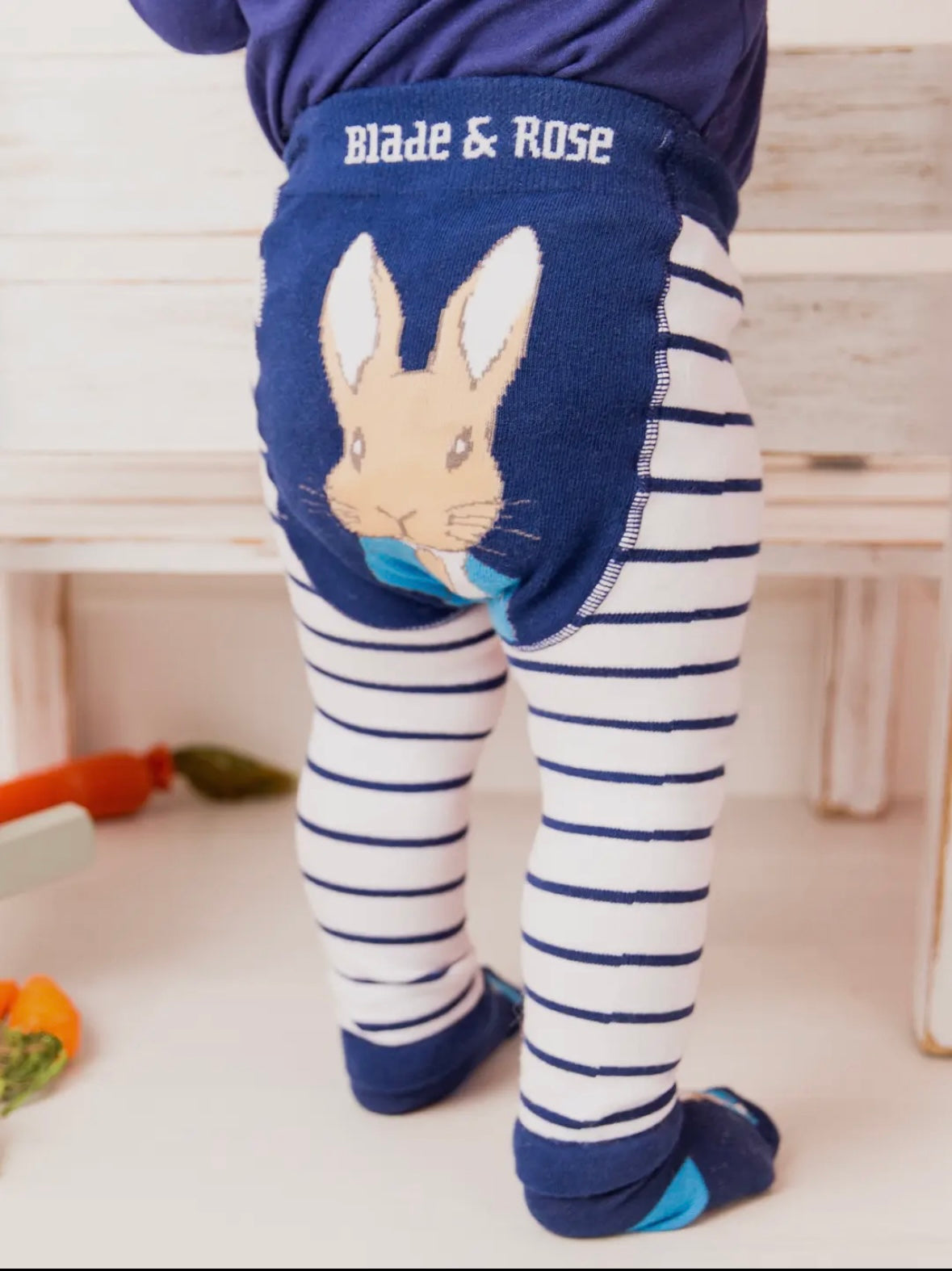 Peter Rabbit Navy Leggings