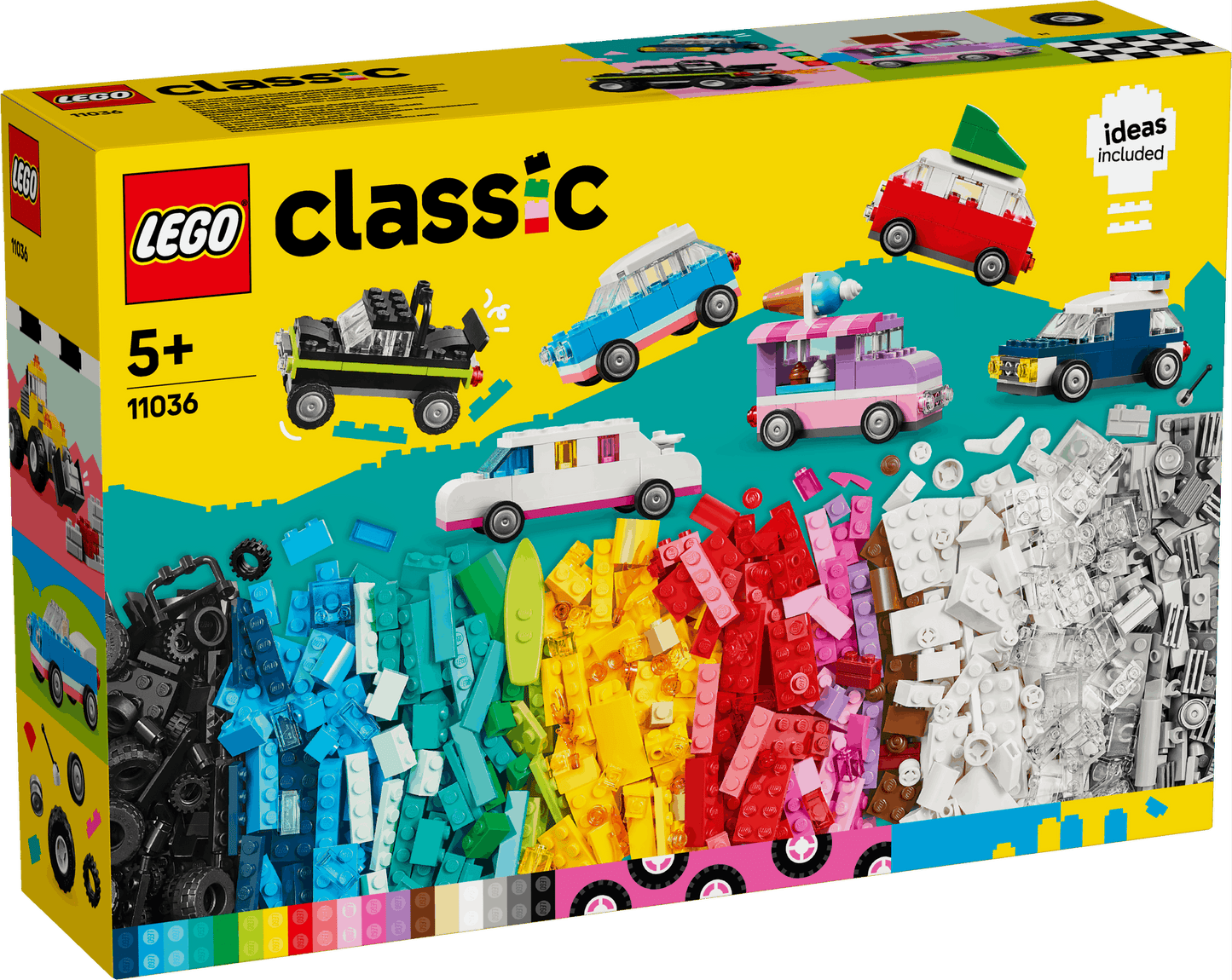 Lego Classic 11036 Creative Vehicles Building Toy for Ages 4 and Up