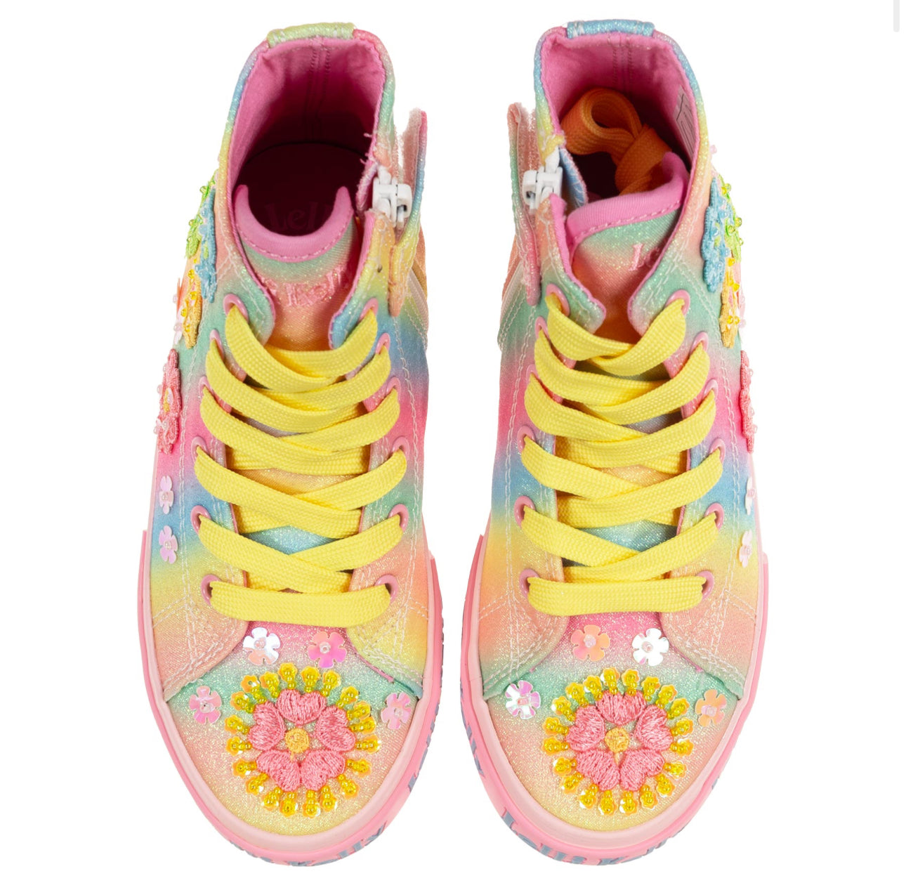 LELLI KELLY Girls Francesca Mid Scarpa Baseball Boots Mid High Tops Trainers LKED4915B00 SS25