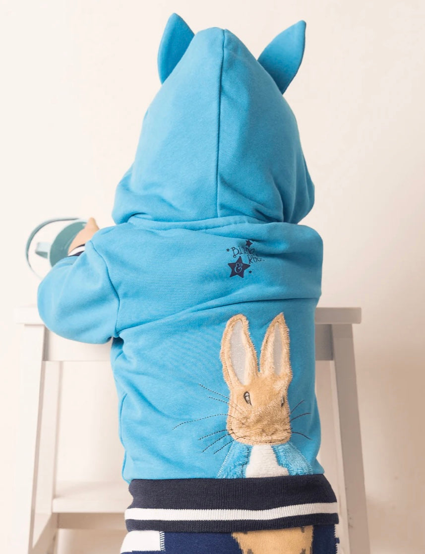 Peter Rabbit Blue Boys Hoodie