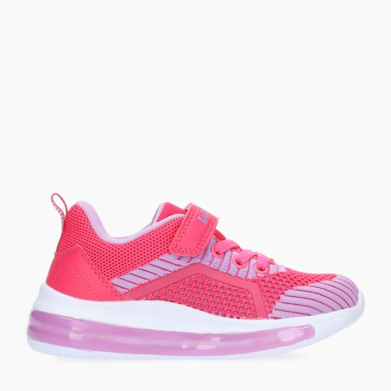 Lelli Kelly Girls Pink & Purple Annabel Fuxia Light Up Trainers| SALE 30% OFF
