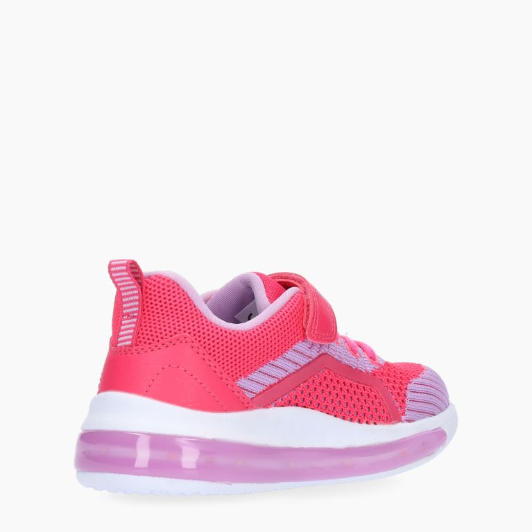 Lelli Kelly Girls Pink & Purple Annabel Fuxia Light Up Trainers| SALE 30% OFF