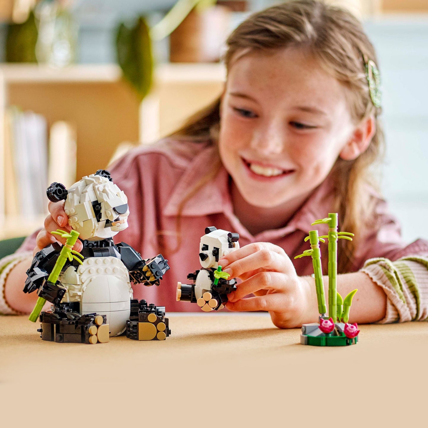 Lego Creator 3 in 1 31165 Wild Animals: Panda Family for Ages 8 and Up