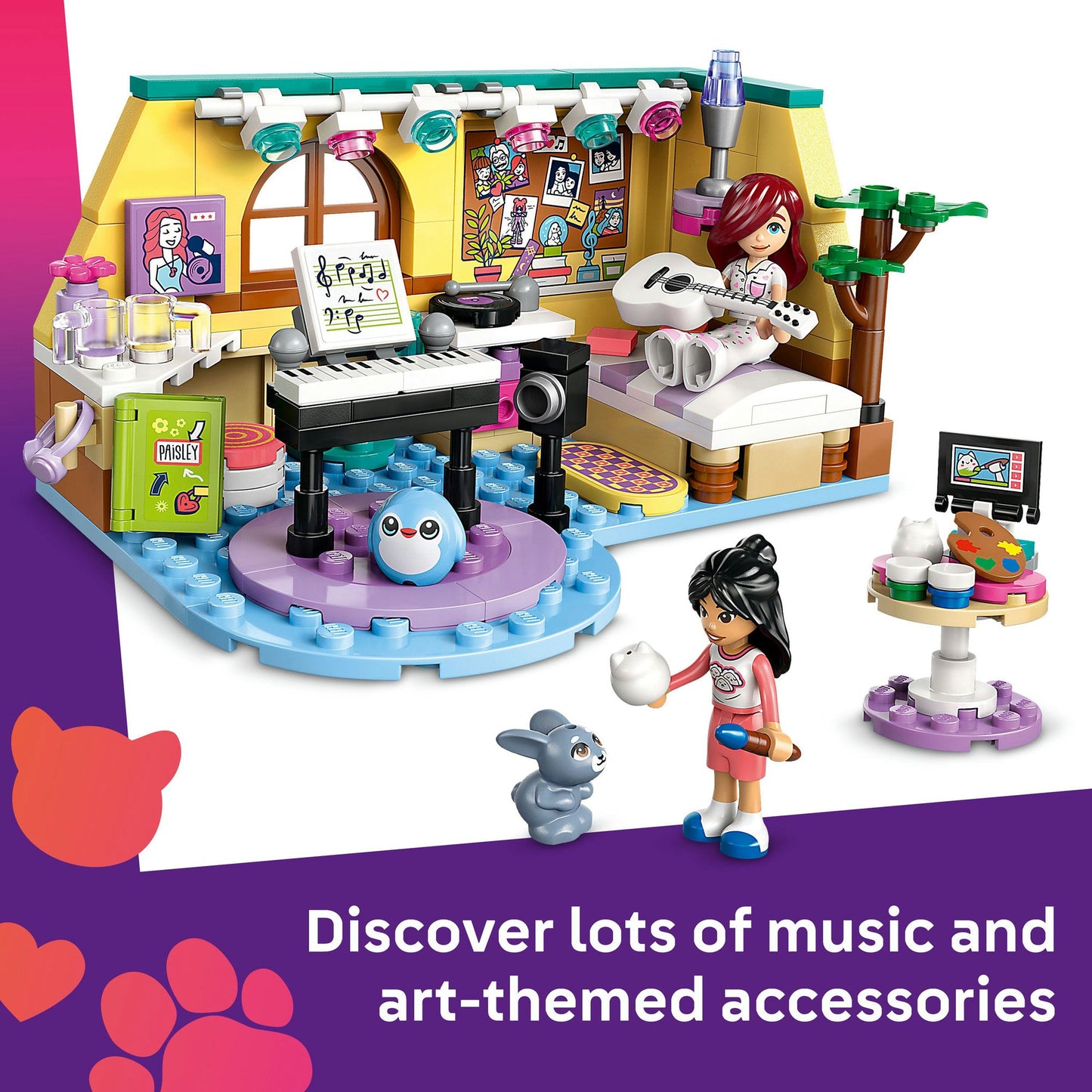 Lego Friends 42647 Paisley's Room Buildable Playset for Ages 6 and Up