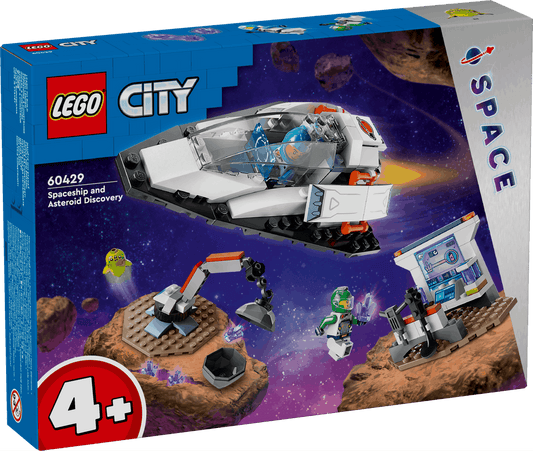 Lego City Space 60429 Spaceship and Asteroid Discovery for Ages 4 & Up