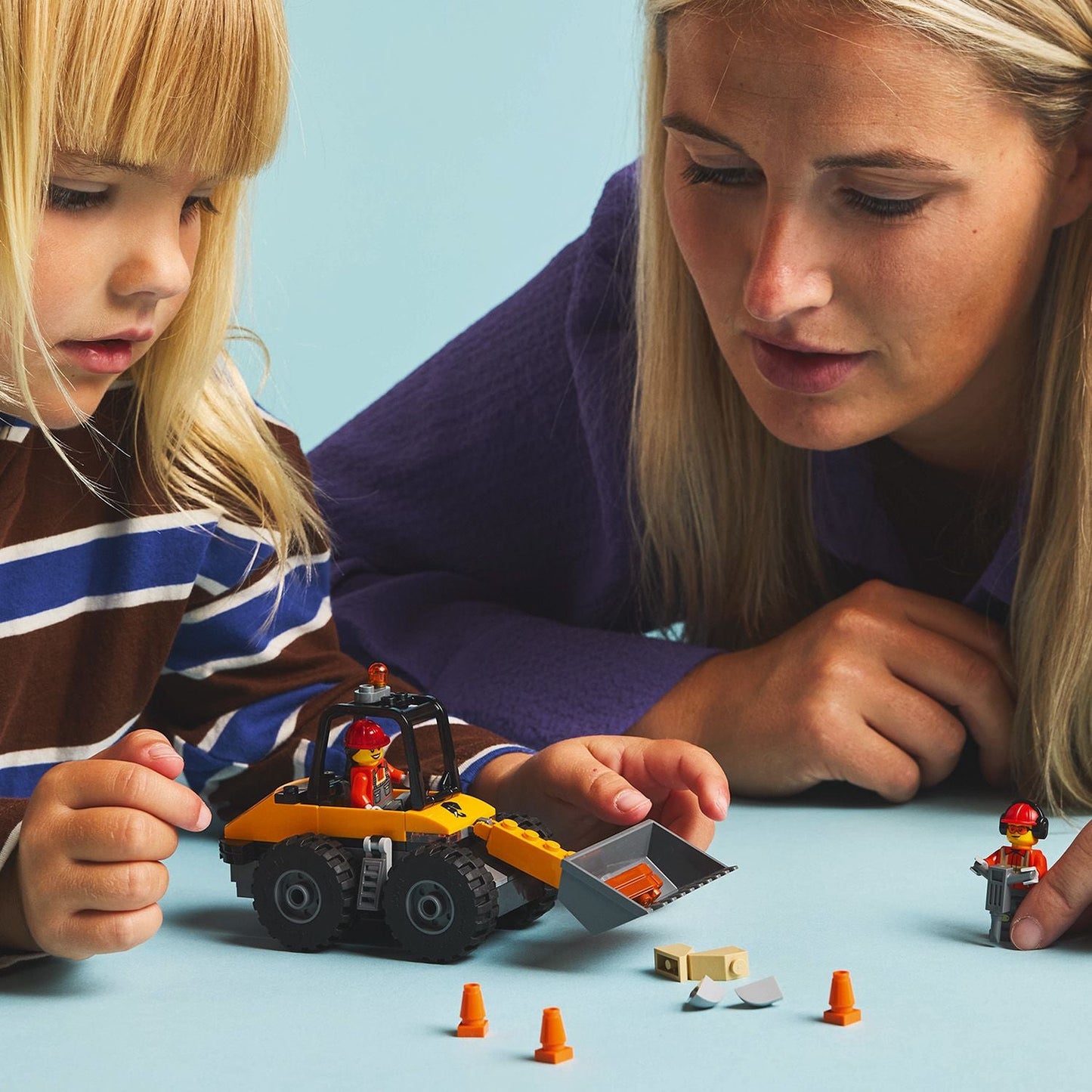 Lego City 60450 Yellow Construction Wheel Loader Playset for Ages 4+