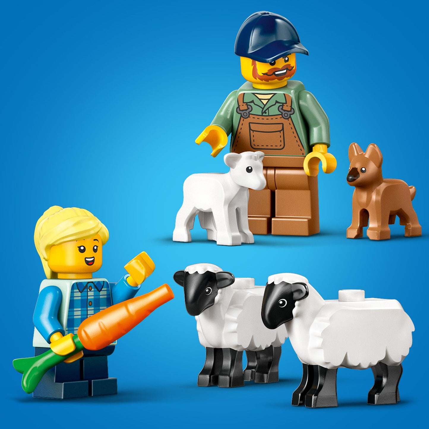 Lego City 60461 Red Farm Tractor with Trailer & Sheep for Ages 4 & Up