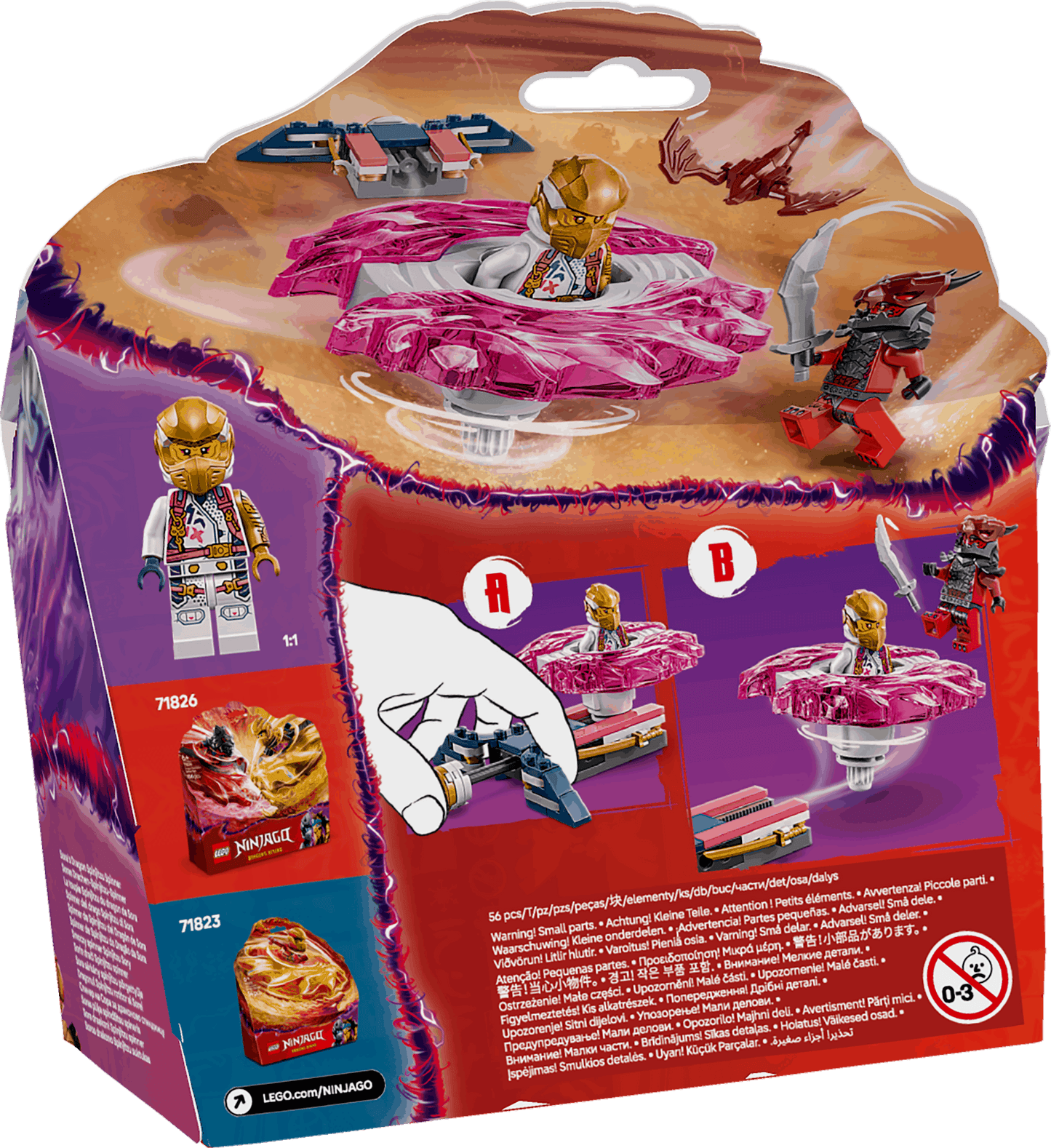 Lego Ninjago 71824 Sora's Dragon Spinjitzu Spinner Playset for Ages 6+