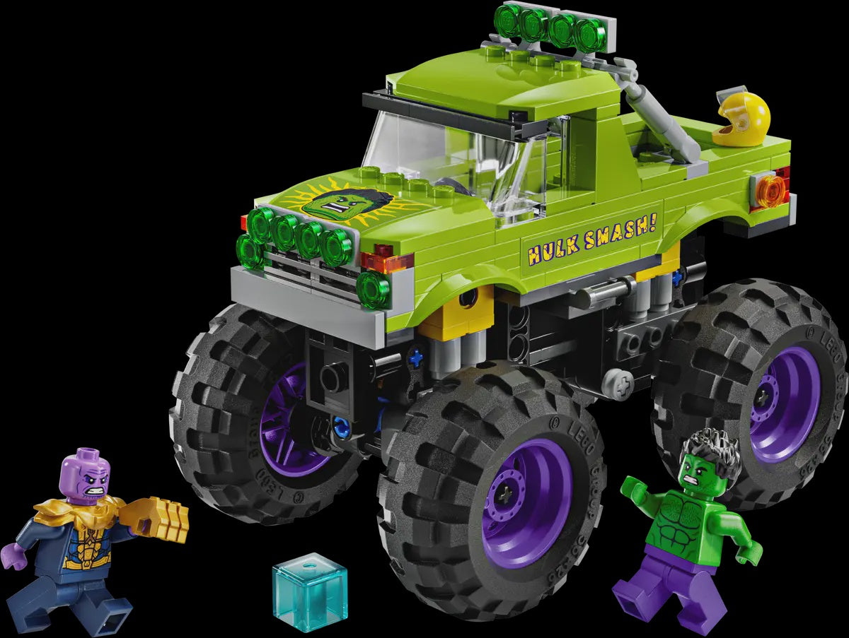 Lego Marvel - The Hulk Truck vs Thanos. 76312