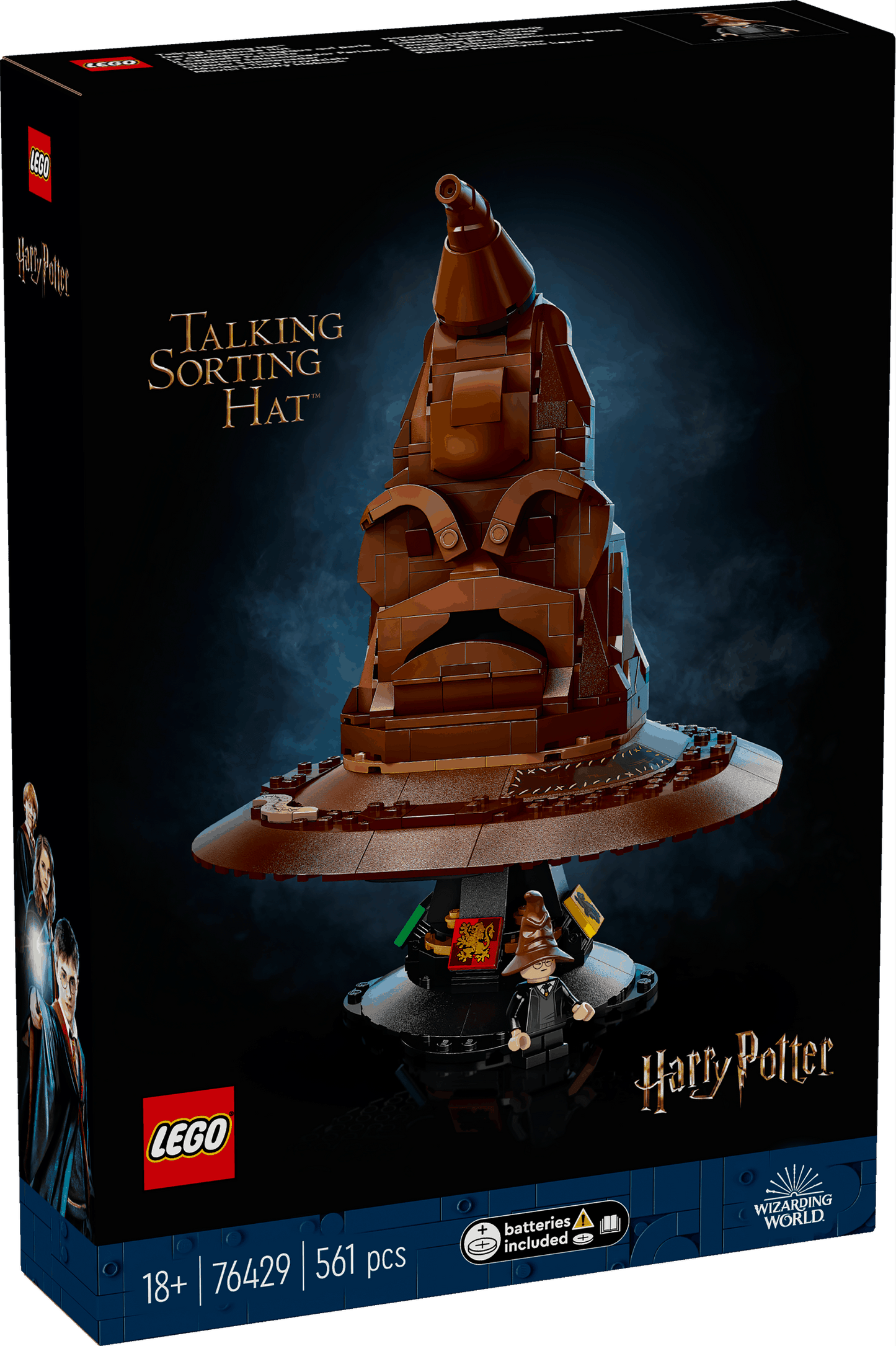 Lego Harry Potter 76429 Talking Sorting Hat for Adults Ages 18 and Up
