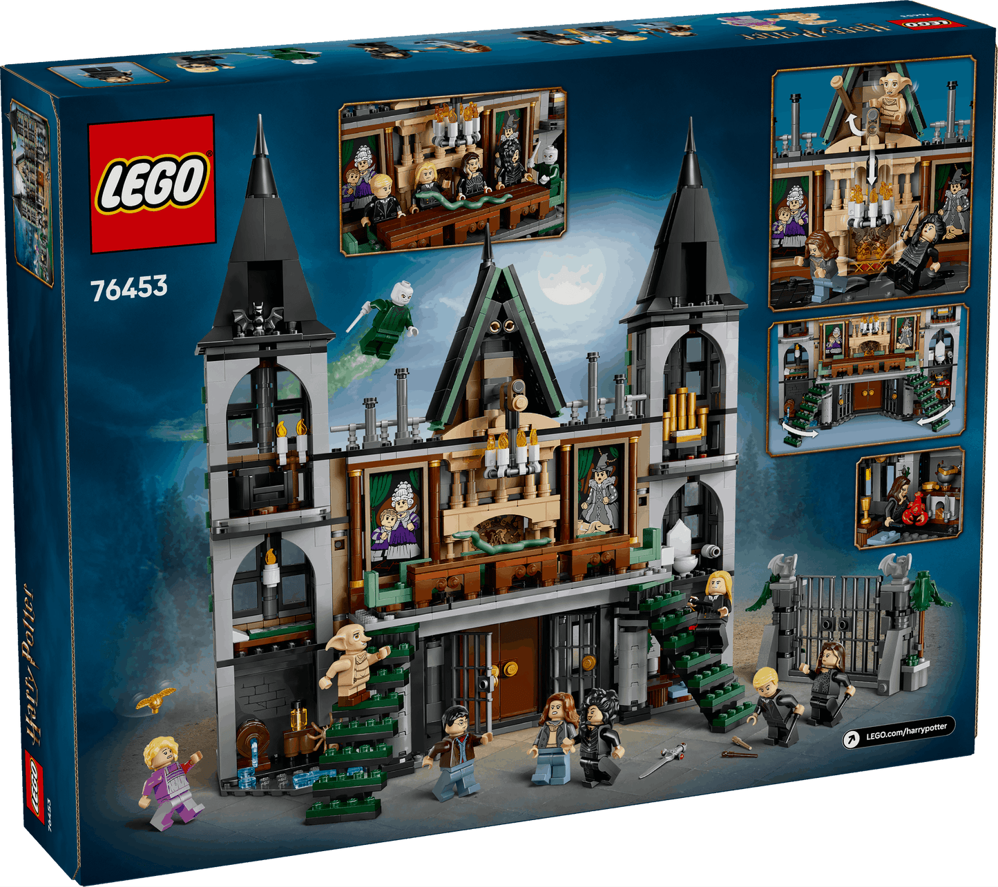 Lego Harry Potter 76453 Malfoy Manor Buildable Playset for Age 10 & Up