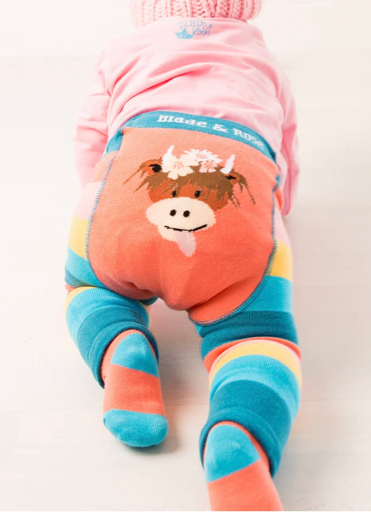 Bonnie Highland Cow Leggings
