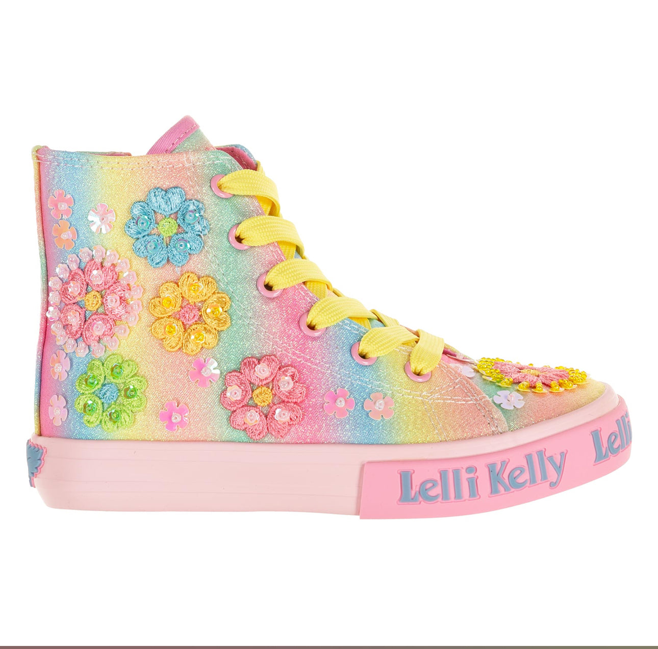 LELLI KELLY Girls Francesca Mid Scarpa Baseball Boots Mid High Tops Trainers LKED4915B00 SS25