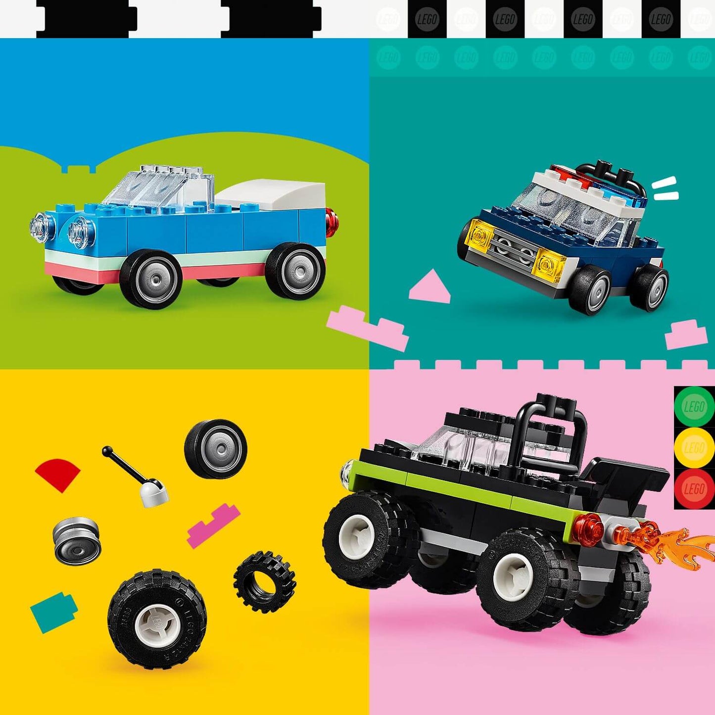 Lego Classic 11036 Creative Vehicles Building Toy for Ages 4 and Up