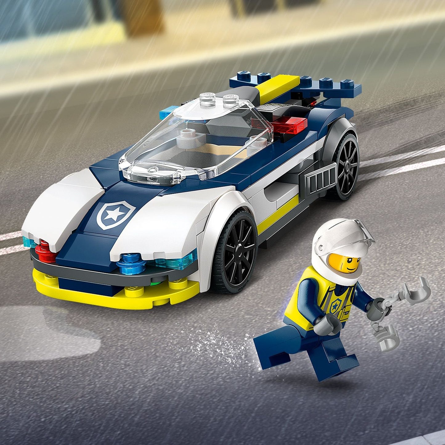 Lego City 60415 Police Car & Muscle Car Chase Playset for Ages 6 & Up